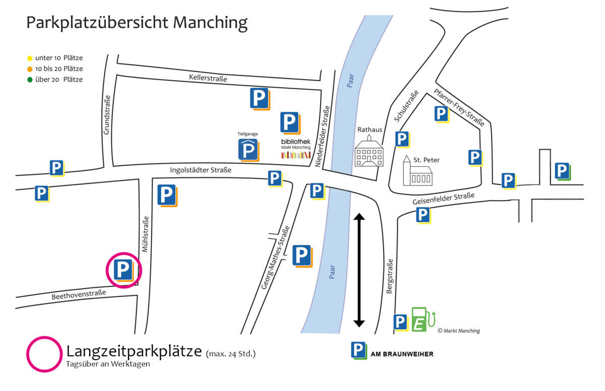 Parken in Manching