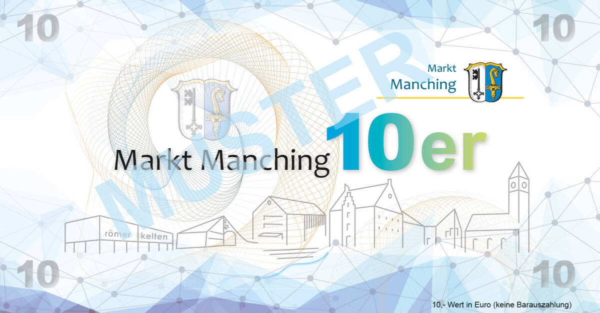 Markt Manching 10er Geschenkgutschein