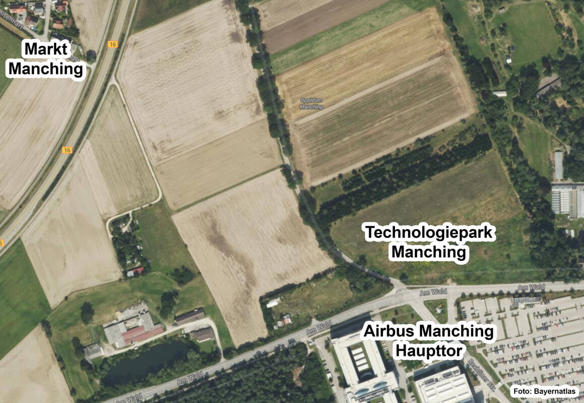 Geplanter Technologiepark Manching nimmt entscheidende Hürde