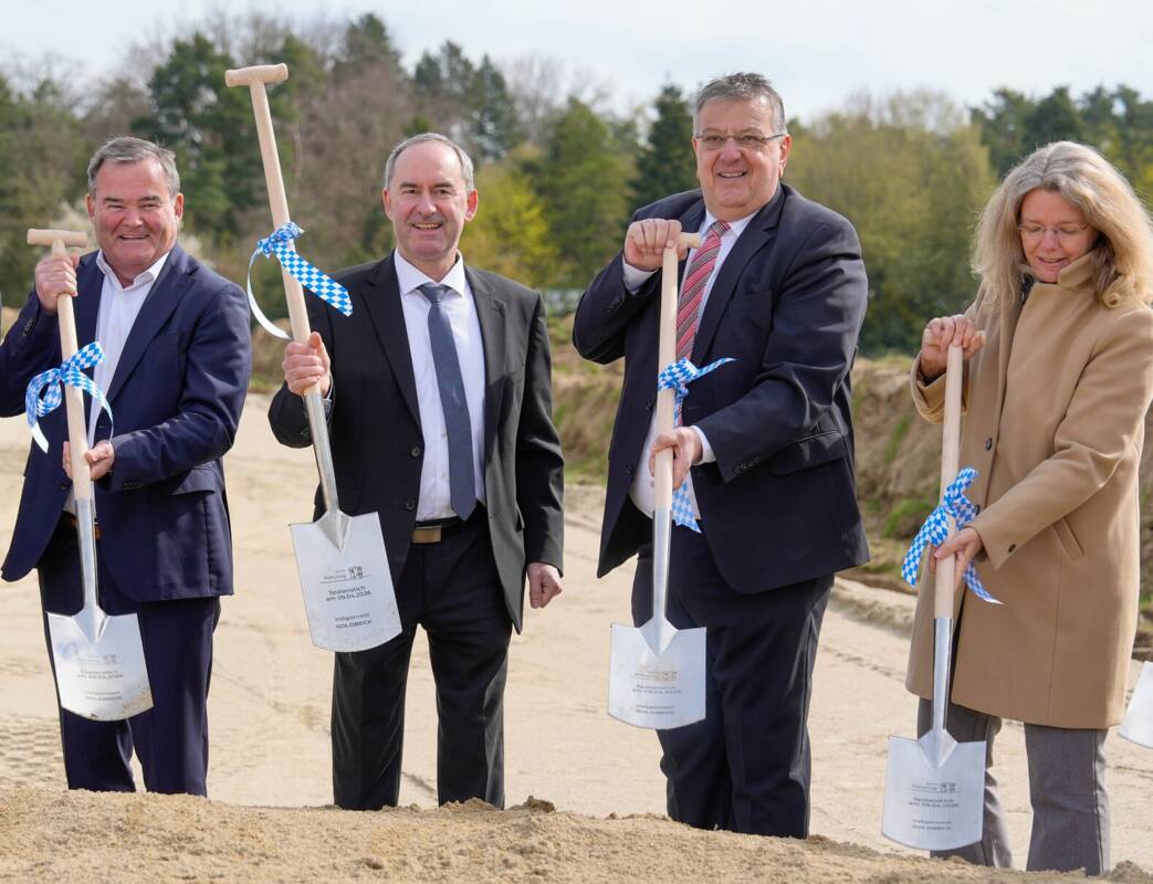 Spatenstich Erschließung Technologiepark